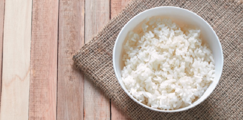 riso bianco cotto
