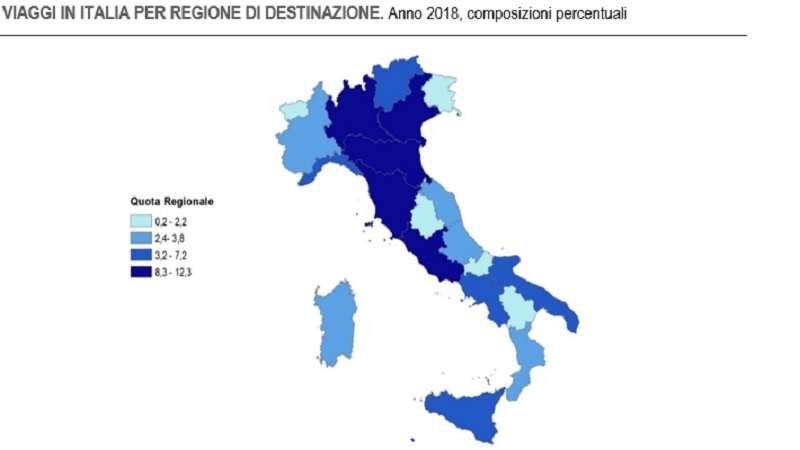 Italia infografica per copertina articolo